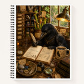 Het Dagboek van Professor Nevermore voor Bijzonder Notitieboek (Voorkant)