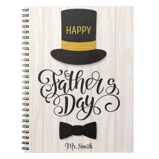 Het dagelijkse Notitieboek van papa (Voorkant)