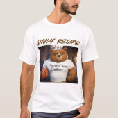 Het dagelijkse recept t-shirt (Voorkant)