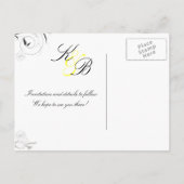 het Daisy Collectie Aankondigingskaart (Achterkant)