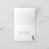 Het Dalmatische Puppy van Pasen Feestdagen Kaart (Binnen)