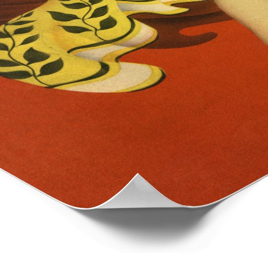 Het Dancer Archival poster uit 1929 (Hoek)