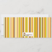 Het DANKBARE Heilige Schrift van de Thanksgiving Feestdagenkaart (Achterkant)