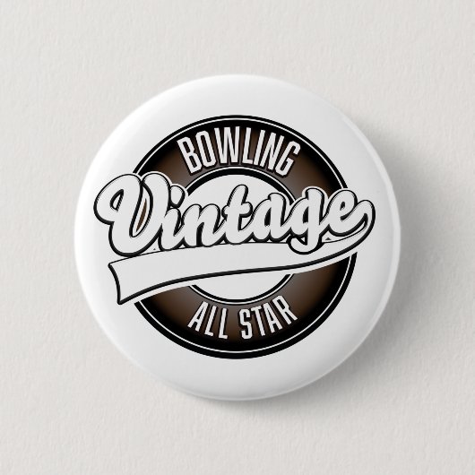 Het dansen alle sterren logo ronde button 5,7 cm (Voorkant)