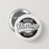 Het dansen alle sterren logo ronde button 5,7 cm (Voorkant /achterkant)