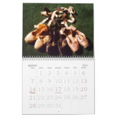 Het dansen door het Jaar: Agenda 2015 Kalender (Mar 2027)