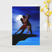 HET DANSEN DOOR HET MAANLICHT KAART (Gele Bloem)