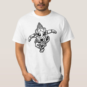 Het dansen Ganesha: Kunst, Wetenschap, Verstand, T-shirt