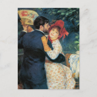 Het dansen in de Druk van het Land Briefkaart