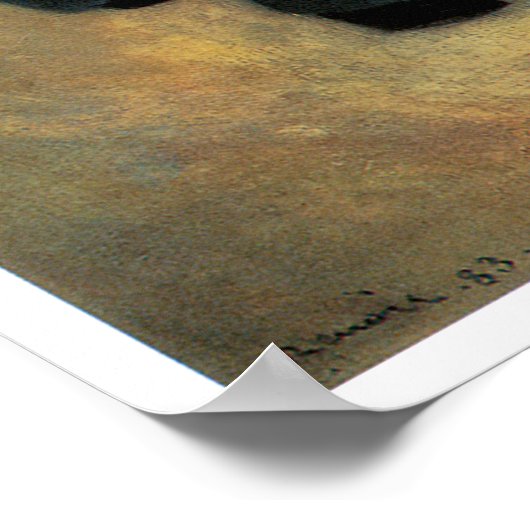 Het dansen in de Druk van het Land Poster (Hoek)