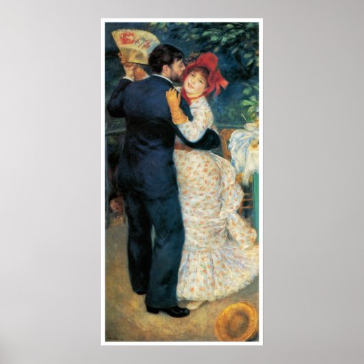 Het dansen in de Druk van het Land Poster (Voorkant)