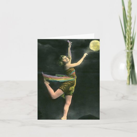 Het dansen in het Maanlicht Kaart (Voorkant)