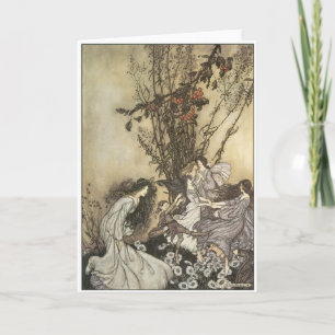 Het dansen met de Feeën Kaart