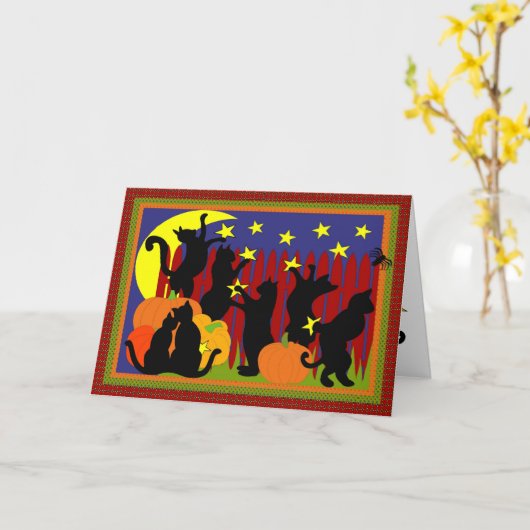 Het dansen met sterren kaart (Gele Bloem)