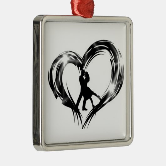 "HET" DANSEN PAAR ORNAMENT (Rechts)