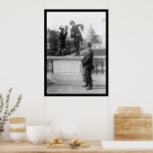 Het dansen van de Charleston in Washington, DC 192 Poster (Keuken)