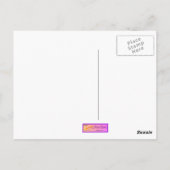 Het Dansen van de dans het Ontwerp van het Briefkaart (Achterkant)