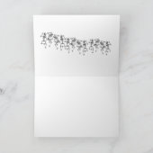 Het dansen Verjaardag van het Bot van Skeletten Kaart (Binnen)