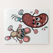 Het dansende duo Puzzle Art Legpuzzel (Horizontaal)