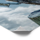 Het dansende Pelican-Poster Poster (Hoek)