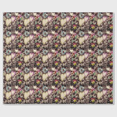 Het dansende Verpakkende Document van Harten Cadeaupapier (Vlak)