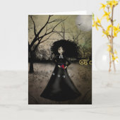 Het dansende Wenskaart van Libellen Kaart (Gele Bloem)