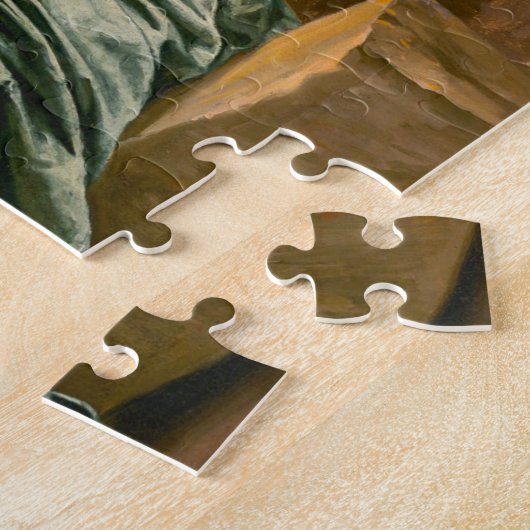 Het danspaar van Jan Steen Legpuzzel (Zijkant)