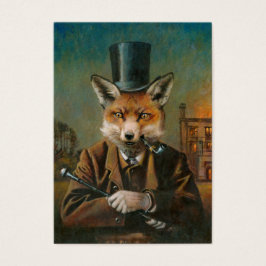 Het Dapper Fox ACEO Visitekaartje