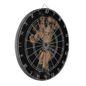 Het Dartboard van de Boeman van de strijder Dartbord (Voorkant Links)