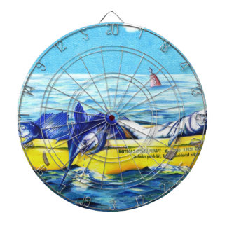 Het Dartboard van de Reddingsboot van Hatteras Dartbord