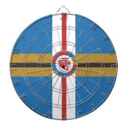 Het dartboard van de Rode Lion Metal Cage Dartbord