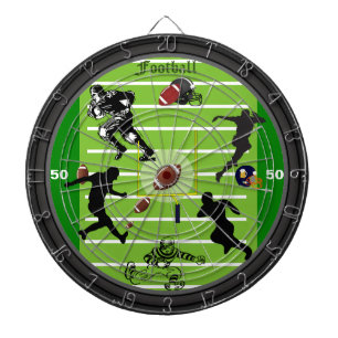 Het dartboard van het Gebied van het Football Dartbord