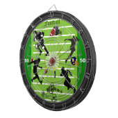 Het dartboard van het Gebied van het Football Dartbord (Voorkant Rechts)