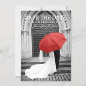 Het datumpaar opslaan magnetische uitnodiging (Voorkant)