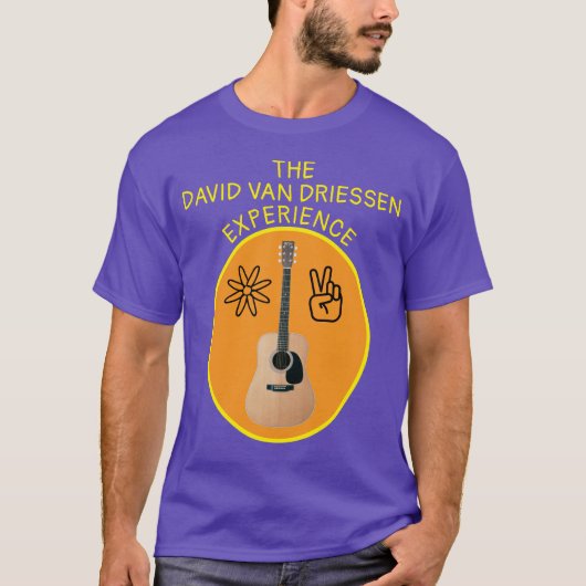 Het David van Driessen Experience Shirt (Voorkant)