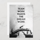 Het de citaatwerk van het succes maakt Dreamweaver Feestdagenkaart (Voorkant / Achterkant)