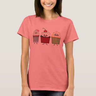 Het de familiesuikerglazuur van Cupcake bestrooit T-shirt