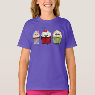 Het de familiesuikerglazuur van Cupcake bestrooit T-shirt
