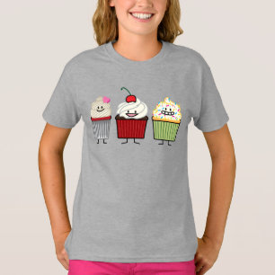 Het de familiesuikerglazuur van Cupcake bestrooit T-shirt