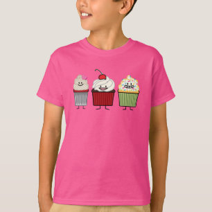 Het de familiesuikerglazuur van Cupcake bestrooit T-shirt