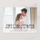 Het de grappige manuscript van de Borstel van de b Aankondigingskaart (Voorkant)