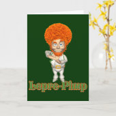 Het de grappige St. Patrick T-shirts & Toestel van Kaart (Gele Bloem)