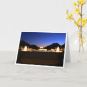 Het de HerdenkingsNota/Wenskaart van Lincoln Kaart (Gele Bloem)