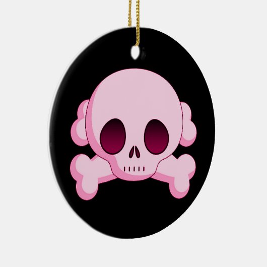 Het de Roze Schedel van KRW en Ornament van (Rechts)