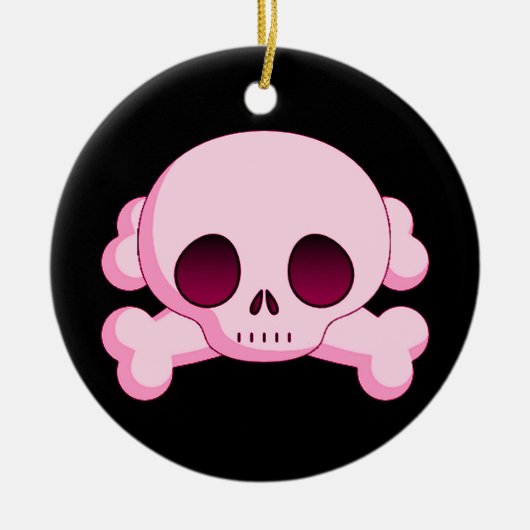 Het de Roze Schedel van KRW en Ornament van (Voorkant)