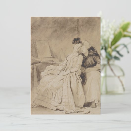 Het debat van Fragonard (Staand voorkant)