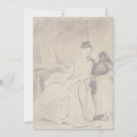 Het debat van Fragonard (Achterkant)