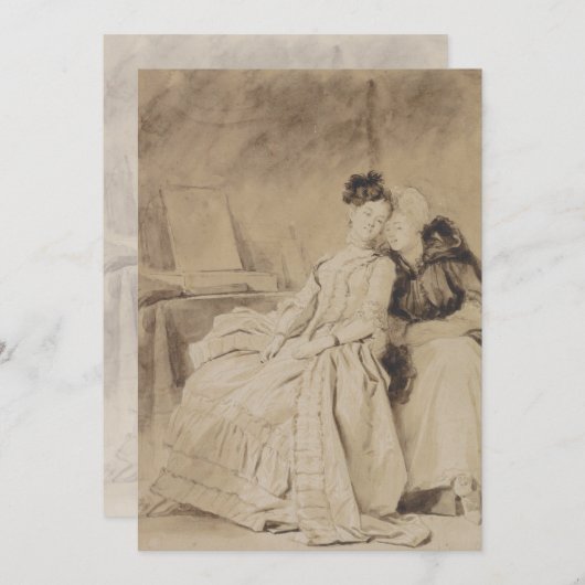 Het debat van Fragonard (Voorkant / Achterkant)