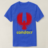 Het debuut van Pittsburgh Condors ABA Basketbal T-shirt (Design voorkant)