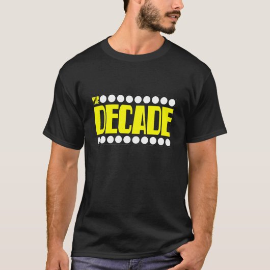 Het decennium t-shirt (Voorkant)